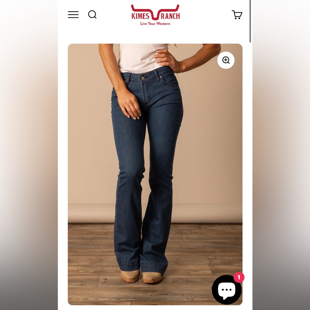 Kimes Ranch Women's Blue Jeans Lola